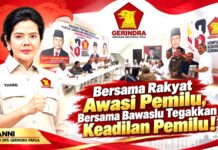 Gerindra Papua Apresiasi Bawaslu, Yanni Siapkan Kunjungan Balasan